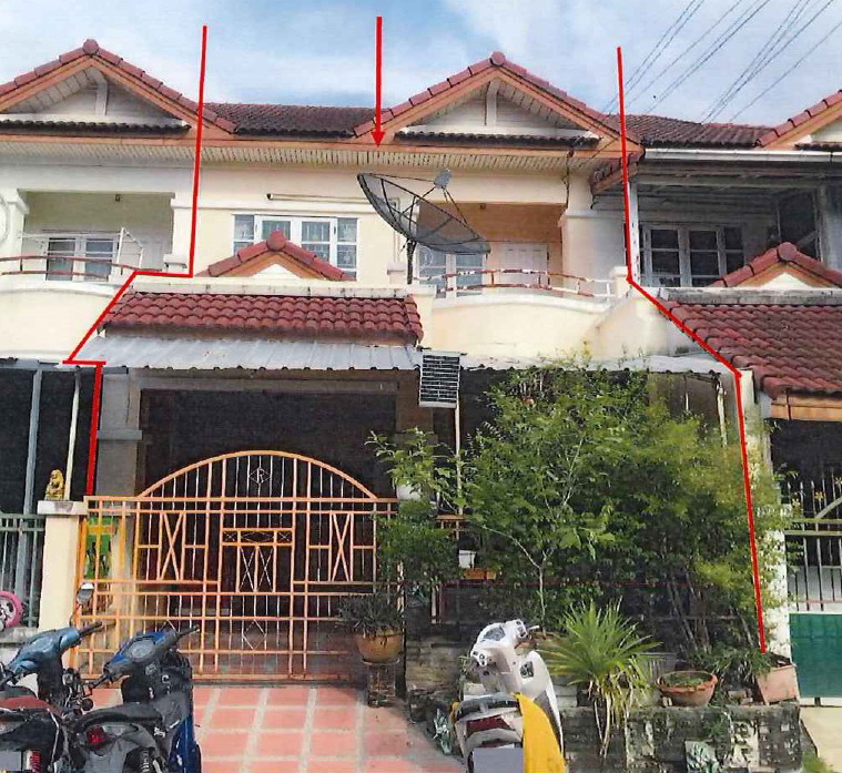 รูปที่ดินพร้อมสิ่งปลูกสร้าง มหาสวัสดิ์ บางกรวย นนทบุรี
