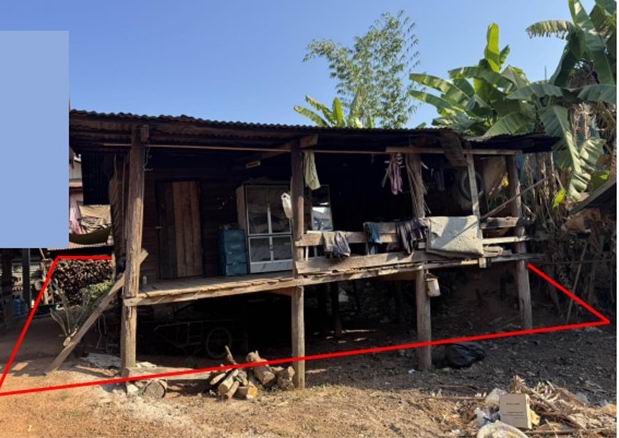 รูปที่ดินพร้อมสิ่งปลูกสร้าง บ้านค้อ โพนสวรรค์ นครพนม