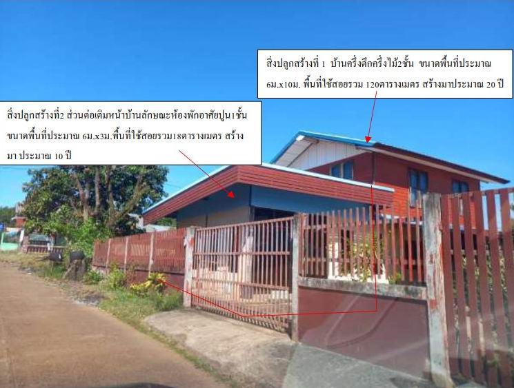 รูปที่ดินพร้อมสิ่งปลูกสร้าง บ้านผือ โพนพิสัย หนองคาย