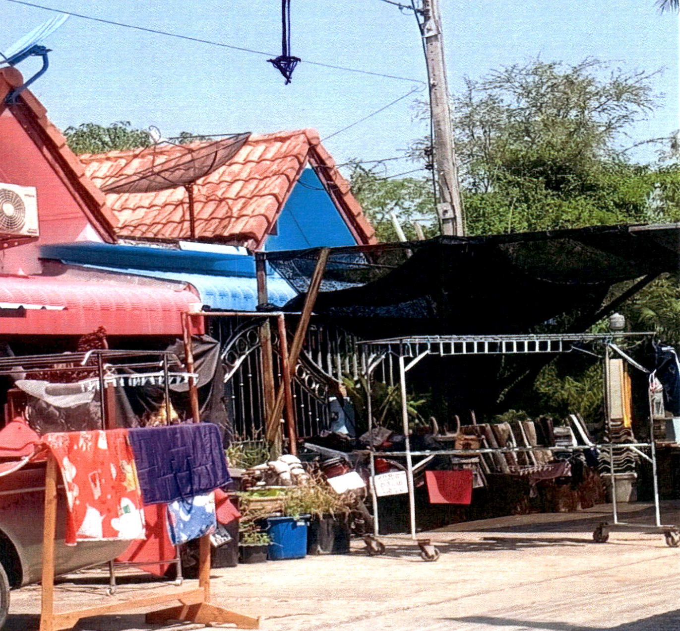 รูปที่ดินพร้อมสิ่งปลูกสร้าง หนองอ้อ บ้านโป่ง ราชบุรี