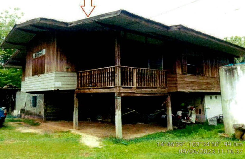 รูปที่ดินพร้อมสิ่งปลูกสร้าง ตาอ็อง เมืองสุรินทร์ สุรินทร์