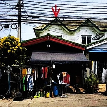 รูปที่ดินพร้อมสิ่งปลูกสร้าง บางแม่นาง บางใหญ่ นนทบุรี