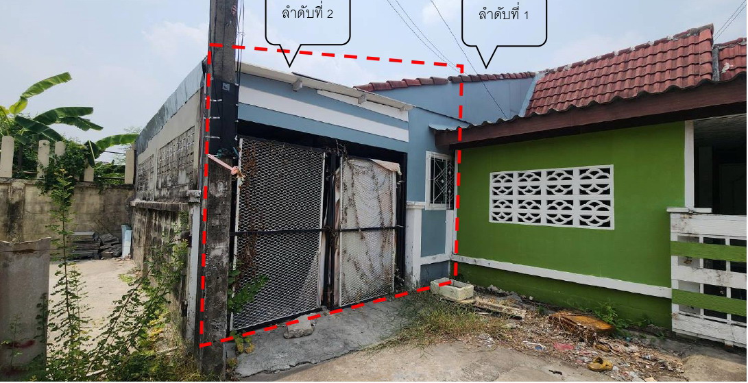 รูปที่ดินพร้อมสิ่งปลูกสร้าง ลำผักกูด (คลองรังสิตฝั่งใต้) ธัญบุรี ปทุมธานี
