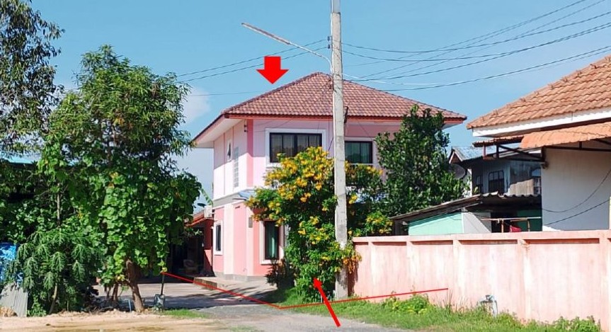 รูปที่ดินพร้อมสิ่งปลูกสร้าง มะเขือแจ้ เมืองลำพูน ลำพูน