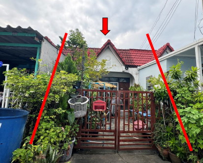รูปที่ดินพร้อมสิ่งปลูกสร้าง ท้ายบ้าน เมืองสมุทรปราการ สมุทรปราการ
