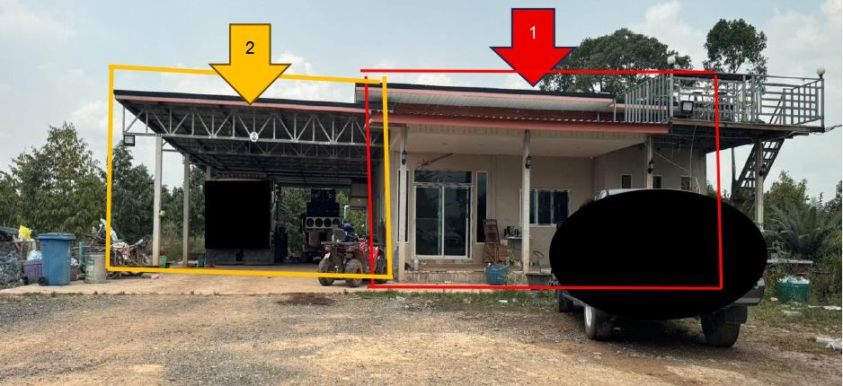 รูปที่ดินพร้อมสิ่งปลูกสร้าง คลองพลู เขาคิชฌกูฏ จันทบุรี