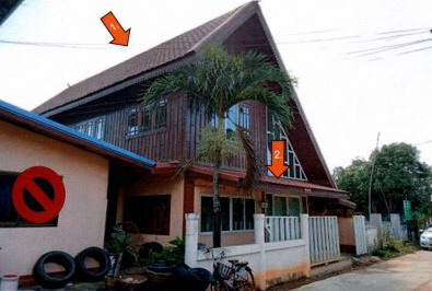 รูปที่ดินพร้อมสิ่งปลูกสร้าง หัวนาคำ ยางตลาด กาฬสินธุ์