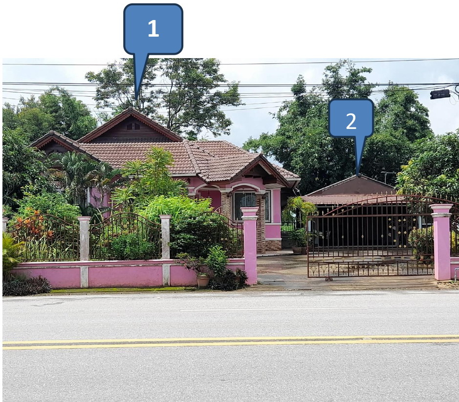 รูปที่ดินพร้อมสิ่งปลูกสร้าง ศรีเมืองชุม แม่สาย เชียงราย