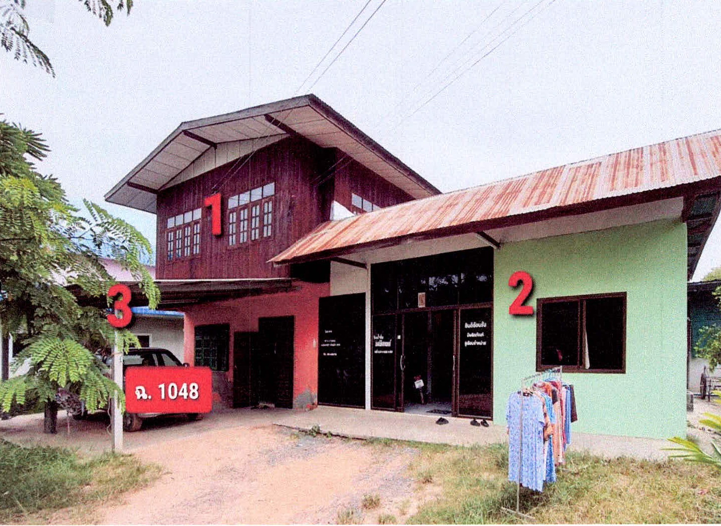 รูปที่ดินพร้อมสิ่งปลูกสร้าง สระคู สุวรรณภูมิ ร้อยเอ็ด