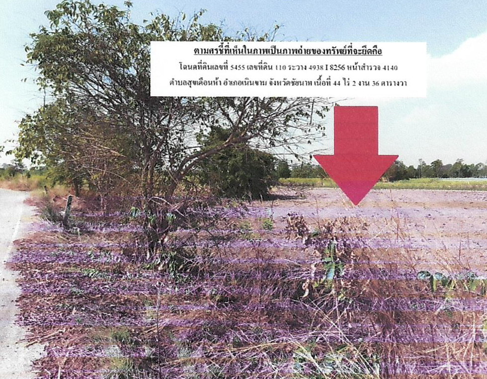 รูปที่ดินว่างเปล่า สุขเดือนห้า เนินขาม ชัยนาท