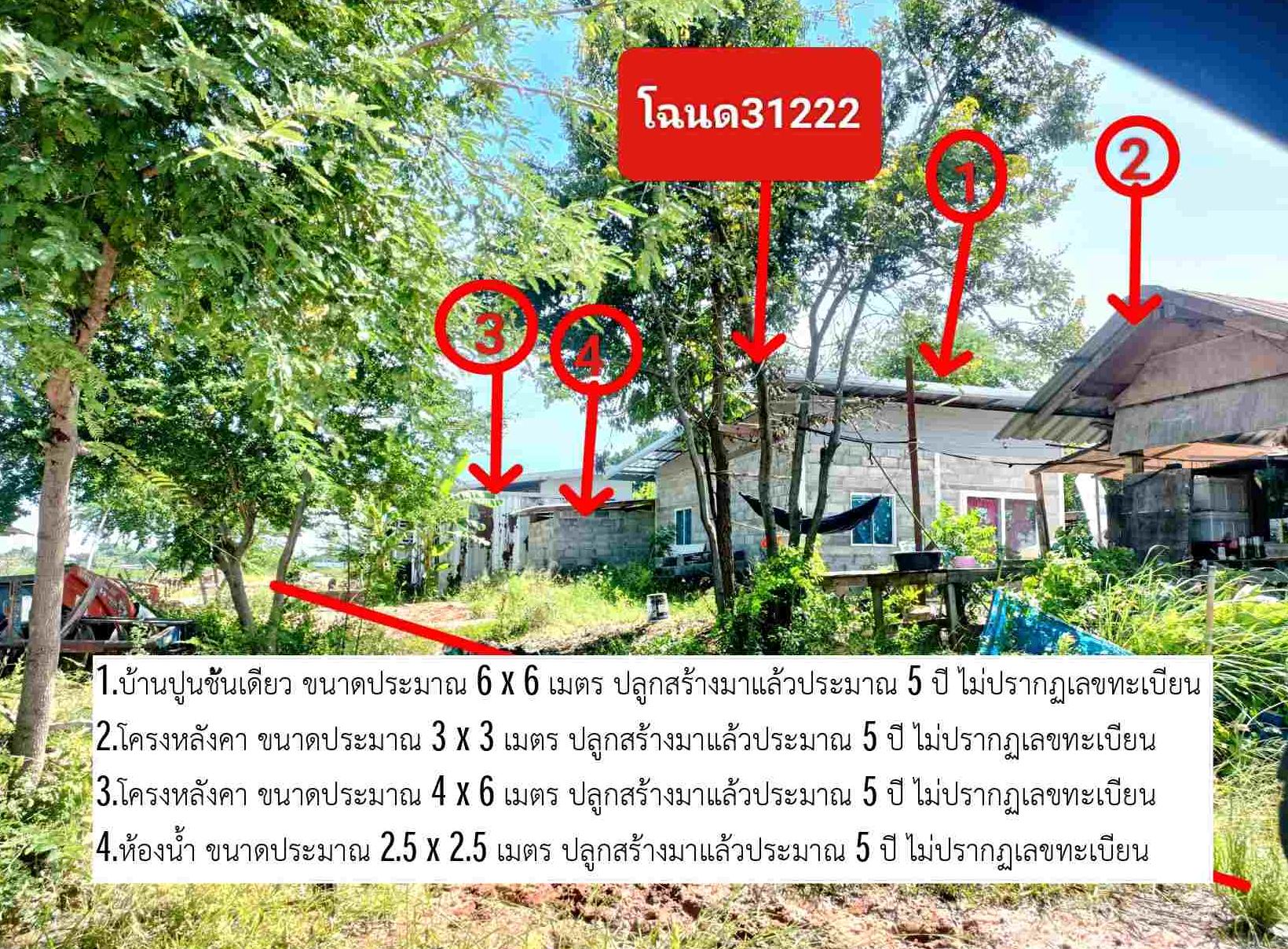 รูปที่ดินพร้อมสิ่งปลูกสร้าง หนองสรวง ขามทะเลสอ นครราชสีมา