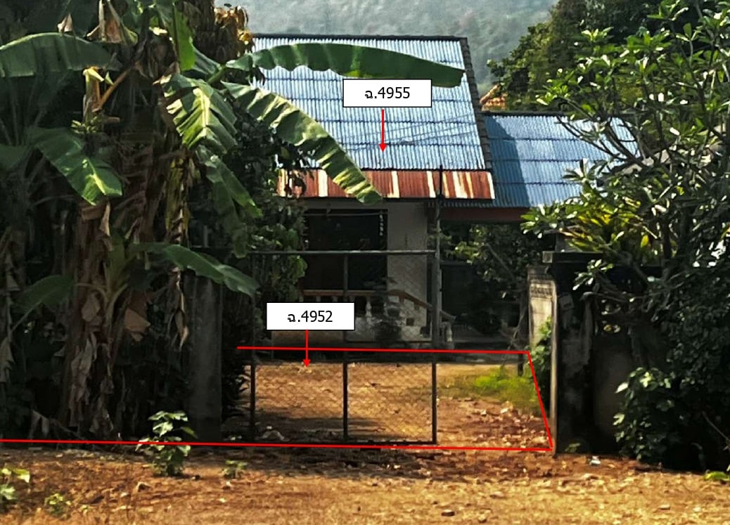 รูปที่ดินพร้อมสิ่งปลูกสร้าง บ้านโป่ง พร้าว เชียงใหม่
