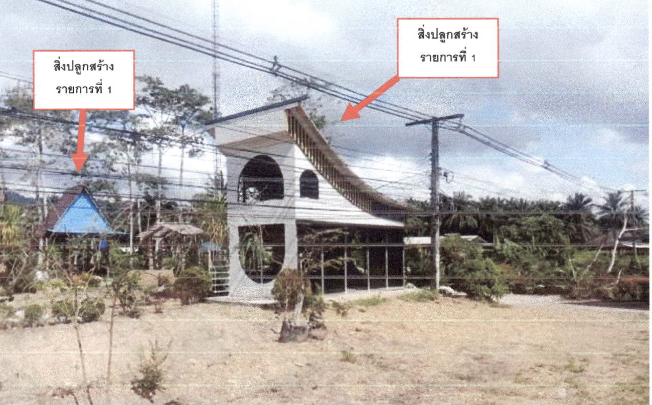 รูปที่ดินพร้อมสิ่งปลูกสร้าง เขาต่อ ปลายพระยา กระบี่
