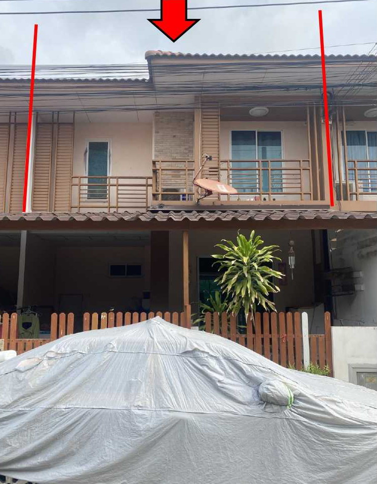 รูปที่ดินพร้อมสิ่งปลูกสร้าง บ้านคลองสวน พระสมุทรเจดีย์ สมุทรปราการ