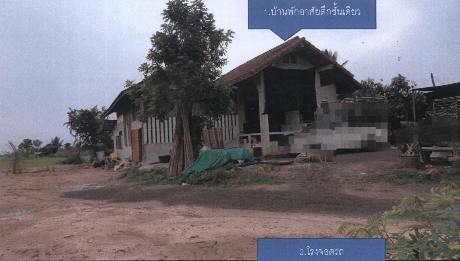 รูปที่ดินพร้อมสิ่งปลูกสร้าง ตูม ปักธงชัย นครราชสีมา