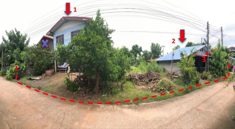 รูปที่ดินพร้อมสิ่งปลูกสร้าง หนองหว้า กุมภวาปี อุดรธานี