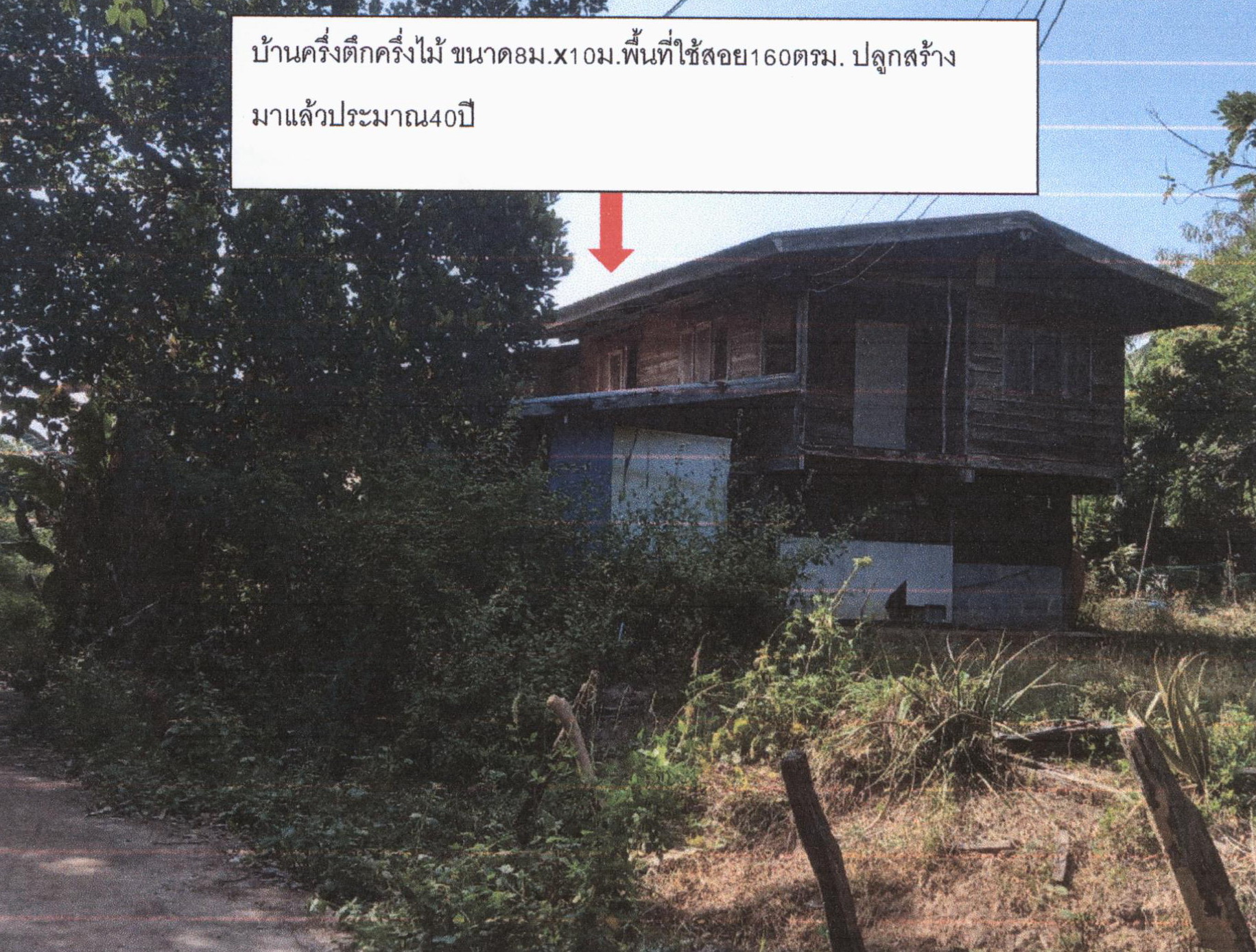 รูปที่ดินพร้อมสิ่งปลูกสร้าง คอนสวรรค์ วานรนิวาส สกลนคร