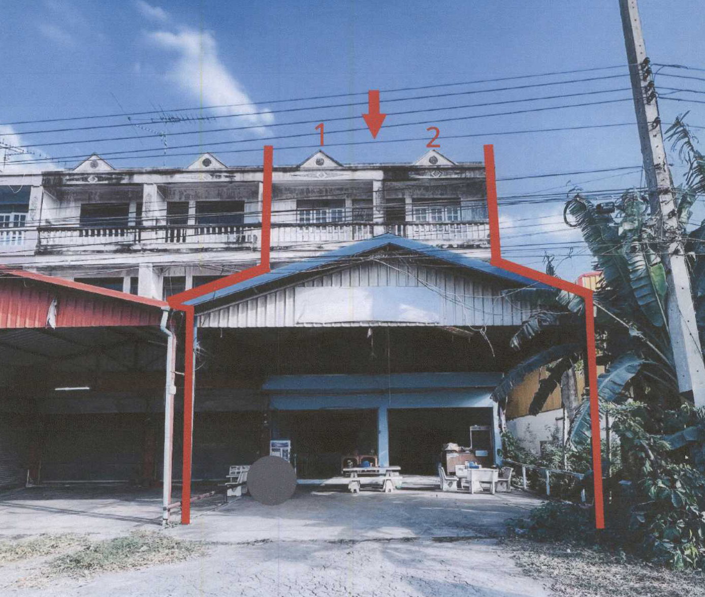 รูปที่ดินพร้อมสิ่งปลูกสร้าง บางโขมด บ้านหมอ สระบุรี