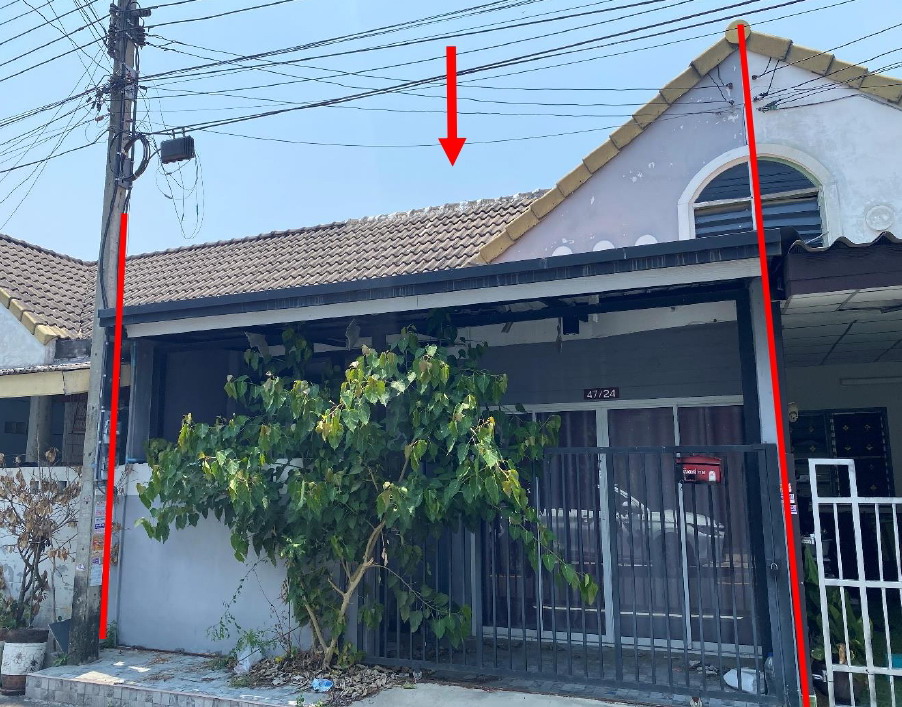 รูปที่ดินพร้อมสิ่งปลูกสร้าง บางคูรัด บางบัวทอง นนทบุรี