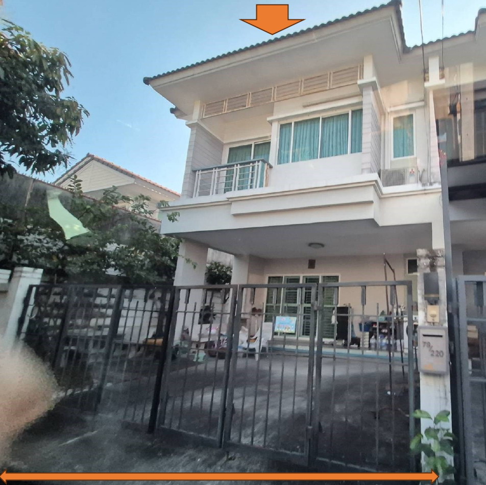 รูปที่ดินพร้อมสิ่งปลูกสร้าง เสาธงหิน บางใหญ่ นนทบุรี