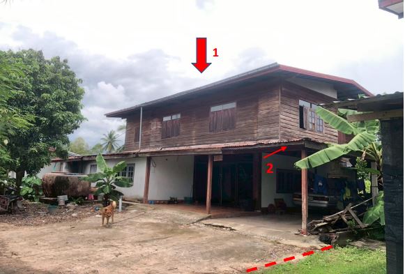 รูปที่ดินพร้อมสิ่งปลูกสร้าง กลางใหญ่ บ้านผือ อุดรธานี