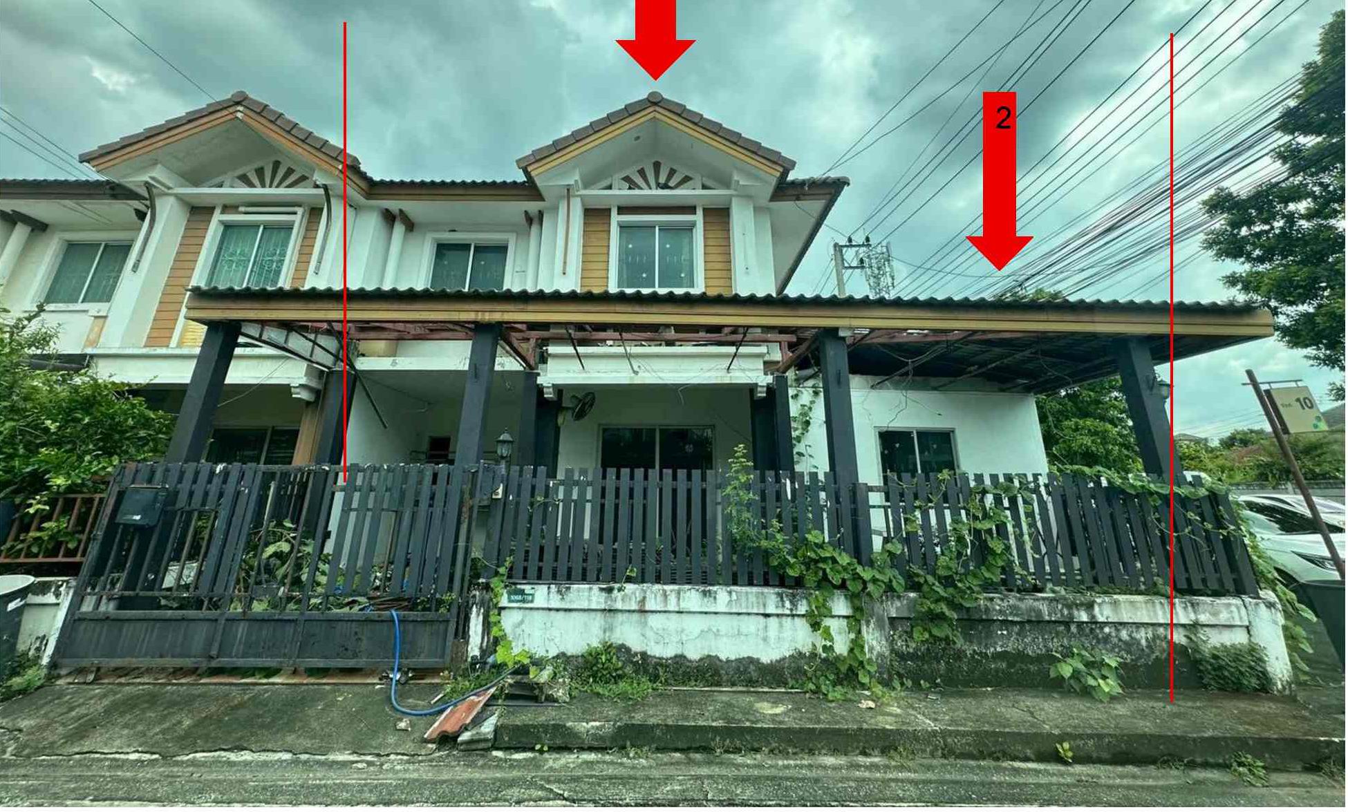 รูปที่ดินพร้อมสิ่งปลูกสร้าง ประชาธิปัตย์ ธัญบุรี ปทุมธานี