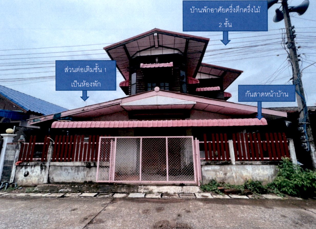 รูปที่ดินพร้อมสิ่งปลูกสร้าง อุ่มเม่า ยางตลาด กาฬสินธุ์