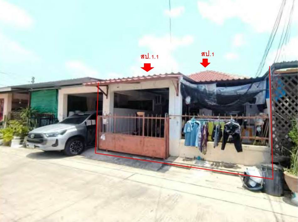รูปที่ดินพร้อมสิ่งปลูกสร้าง บางคูรัด บางบัวทอง นนทบุรี