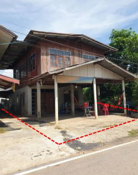 รูปที่ดินพร้อมสิ่งปลูกสร้าง ม่วงลาด จังหาร ร้อยเอ็ด