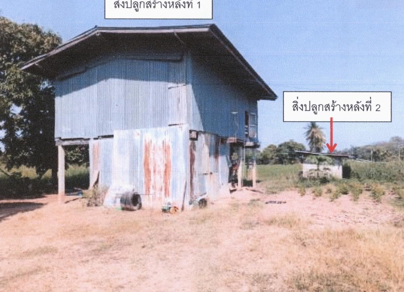 รูปที่ดินพร้อมสิ่งปลูกสร้าง ตลุกเทียม พรหมพิราม พิษณุโลก
