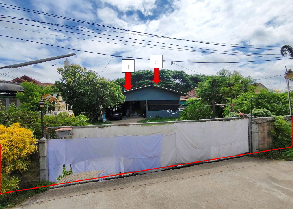 รูปที่ดินพร้อมสิ่งปลูกสร้าง บ้านดู่ เมืองเชียงราย เชียงราย