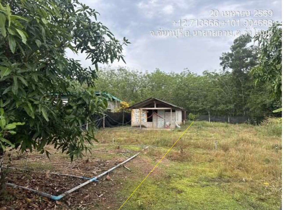 รูปที่ดินพร้อมสิ่งปลูกสร้าง รำพัน ท่าใหม่ จันทบุรี