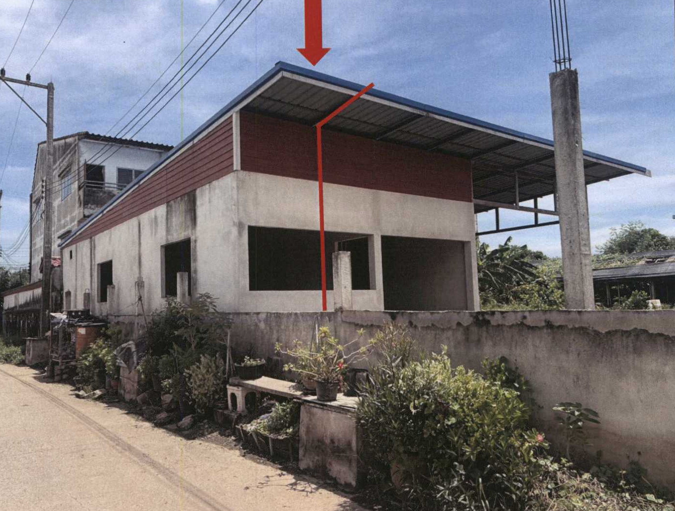 รูปที่ดินพร้อมสิ่งปลูกสร้าง ปากข้าวสาร(ปากข้าวสาน) เมืองสระบุรี สระบุรี