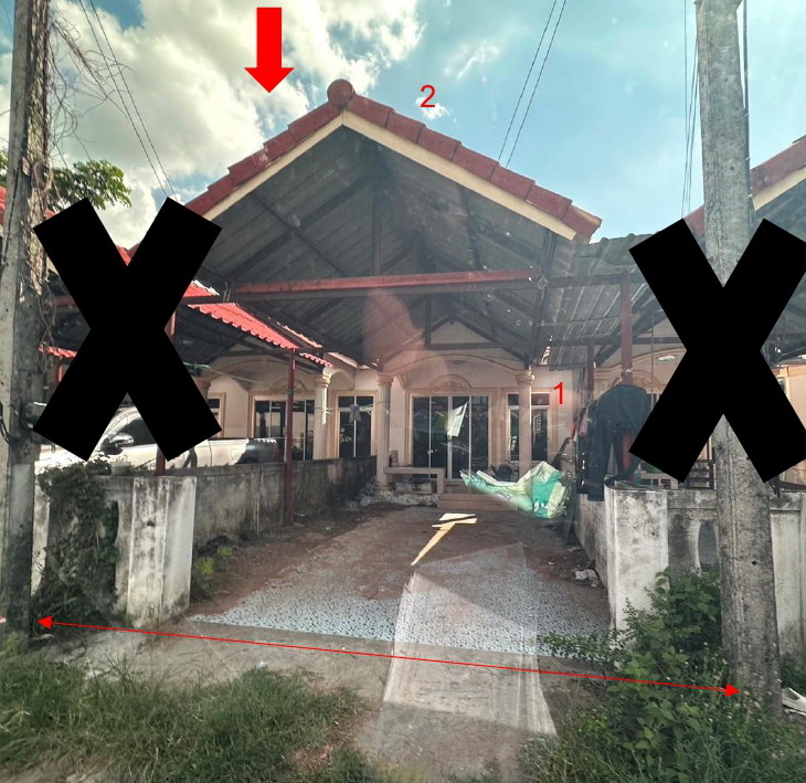 รูปที่ดินพร้อมสิ่งปลูกสร้าง ตลาด เมืองนครราชสีมา นครราชสีมา