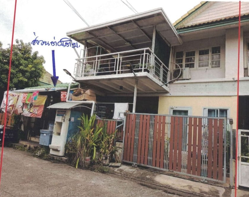 รูปที่ดินพร้อมสิ่งปลูกสร้าง บางแม่นาง บางใหญ่ นนทบุรี