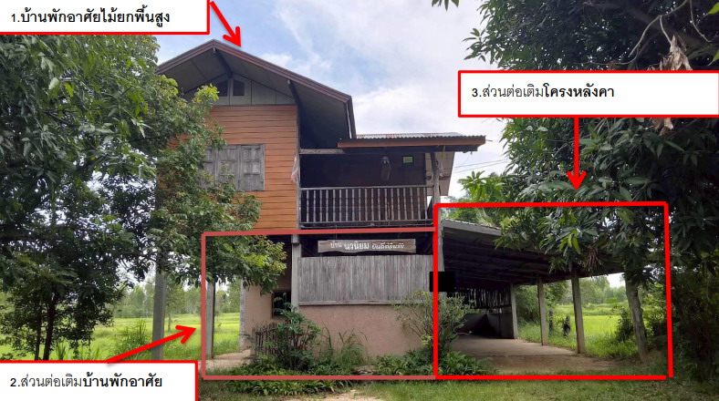 รูปที่ดินพร้อมสิ่งปลูกสร้าง พังเคน นาตาล อุบลราชธานี