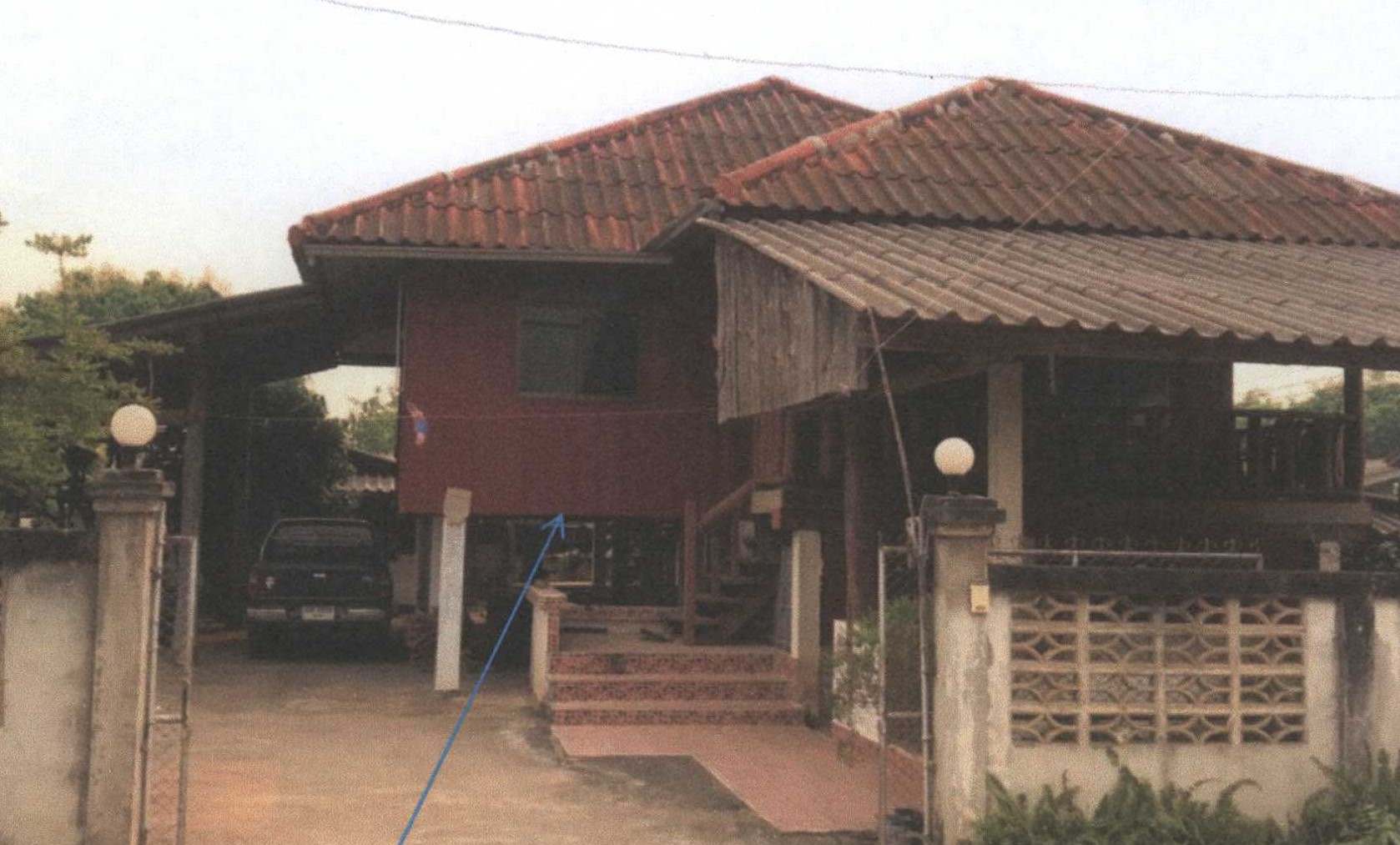 รูปที่ดินพร้อมสิ่งปลูกสร้าง แม่เจดีย์ เวียงป่าเป้า เชียงราย