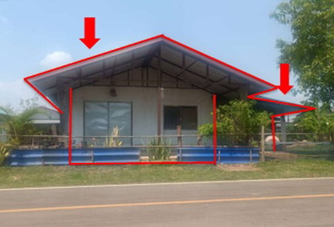 รูปที่ดินพร้อมสิ่งปลูกสร้าง นามะเขือ ปลาปาก นครพนม