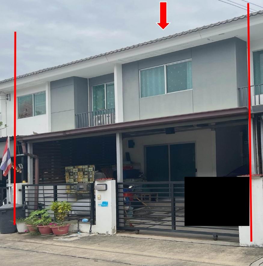 รูปที่ดินพร้อมสิ่งปลูกสร้าง บางเดื่อ เมืองปทุมธานี ปทุมธานี