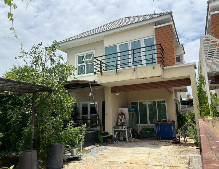 รูปที่ดินพร้อมสิ่งปลูกสร้าง บางคูเวียง บางกรวย นนทบุรี