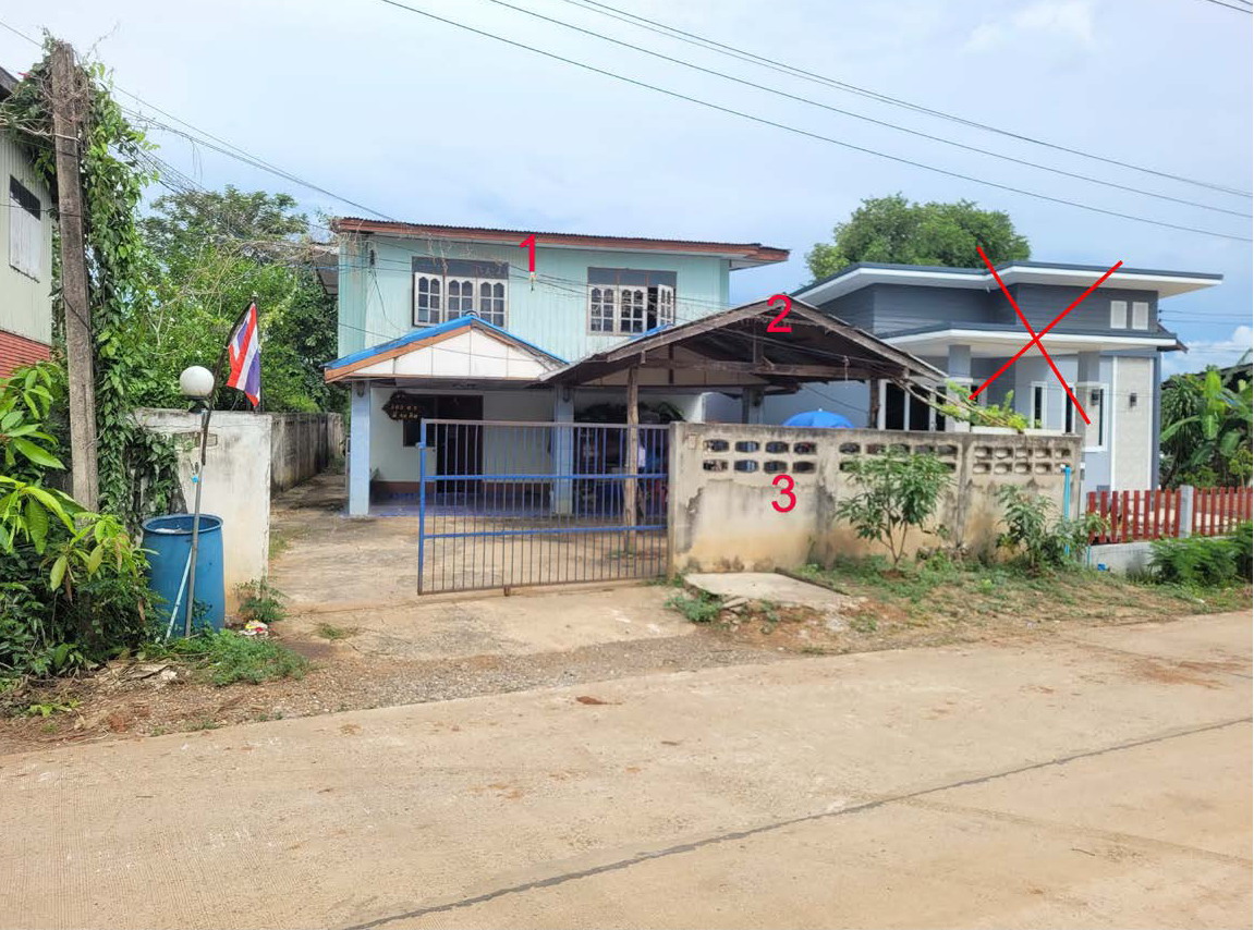 รูปที่ดินพร้อมสิ่งปลูกสร้าง บ้านใหม่ ครบุรี นครราชสีมา