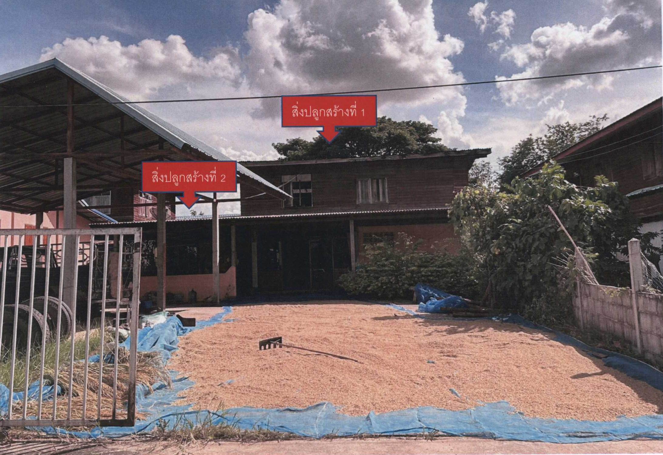 รูปที่ดินพร้อมสิ่งปลูกสร้าง เขวาไร่ โกสุมพิสัย มหาสารคาม