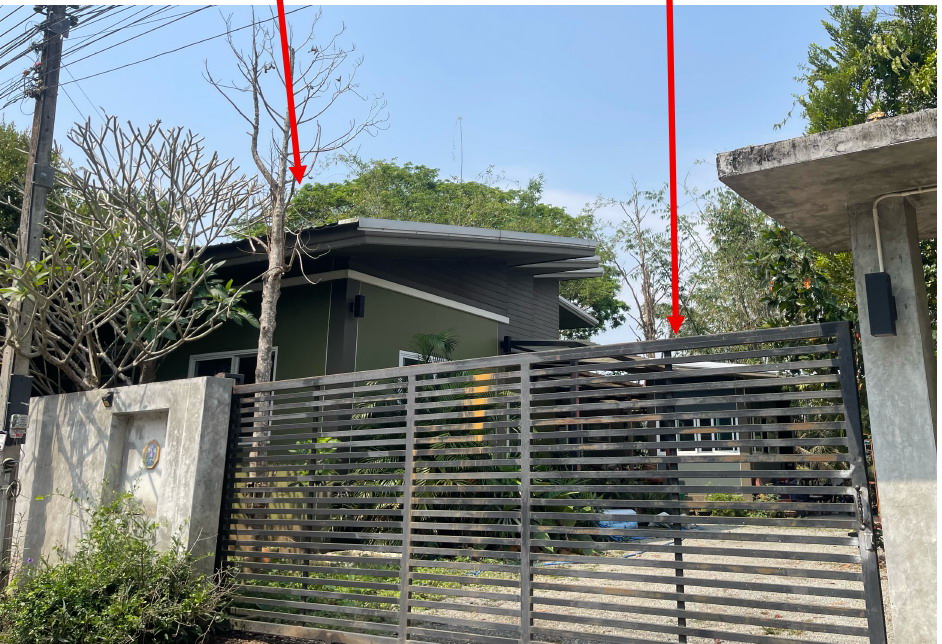 รูปที่ดินพร้อมสิ่งปลูกสร้าง แม่แฝก สันทราย เชียงใหม่