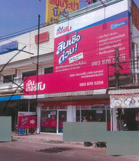 รูปที่ดินพร้อมสิ่งปลูกสร้าง ตลาด เมืองมหาสารคาม มหาสารคาม