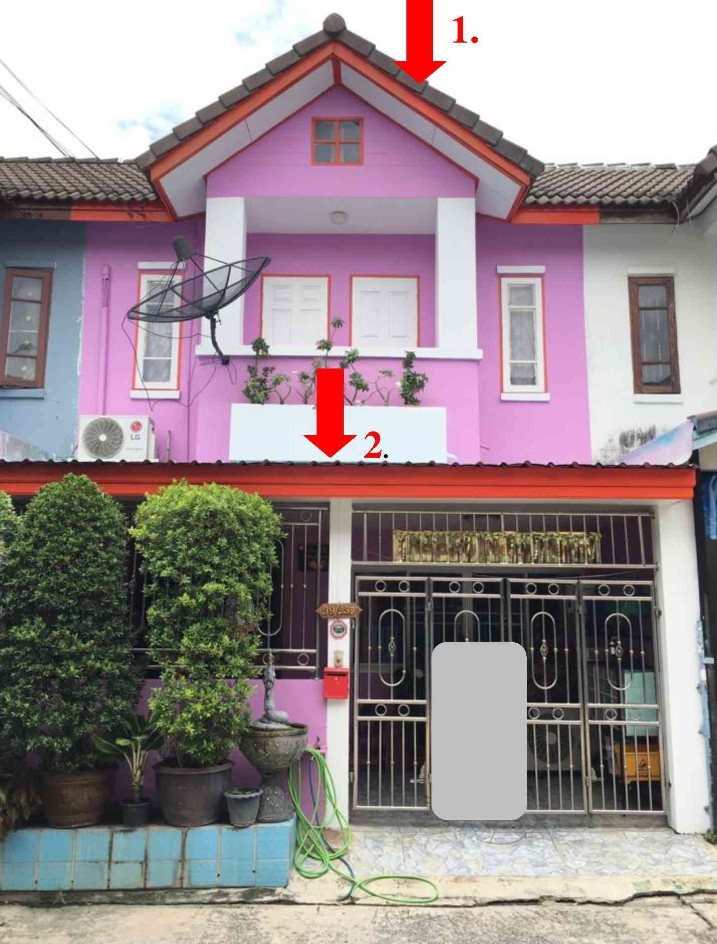 รูปที่ดินพร้อมสิ่งปลูกสร้าง บึงน้ำรักษ์ ธัญบุรี ปทุมธานี