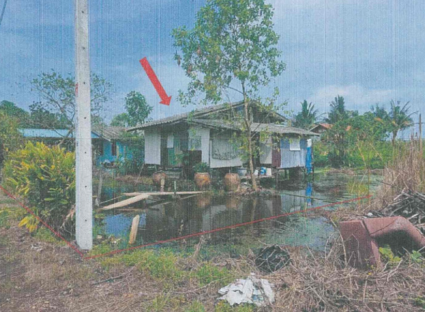 รูปที่ดินพร้อมสิ่งปลูกสร้าง บึงคอไห ลำลูกกา ปทุมธานี