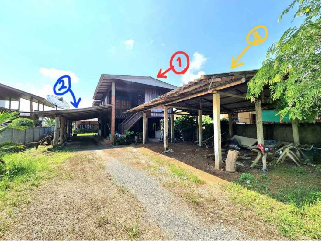 รูปที่ดินพร้อมสิ่งปลูกสร้าง บ้านต๋อม เมืองพะเยา พะเยา