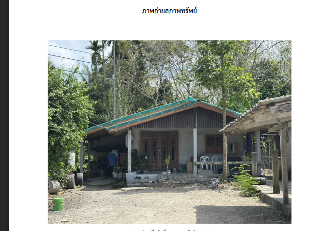 รูปที่ดินพร้อมสิ่งปลูกสร้าง ท่างิ้ว เมืองนครศรีธรรมราช นครศรีธรรมราช