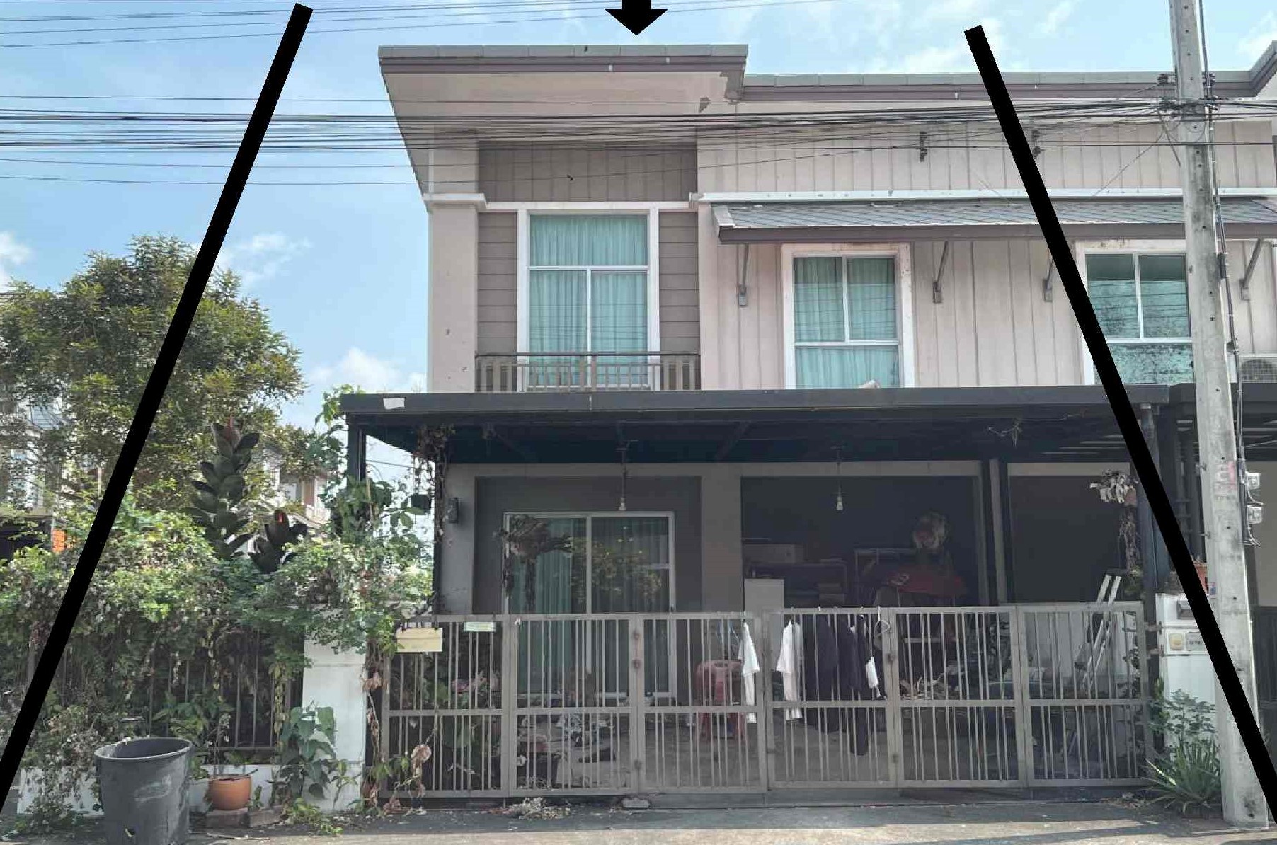 รูปที่ดินพร้อมสิ่งปลูกสร้าง ประชาธิปัตย์ ธัญบุรี ปทุมธานี