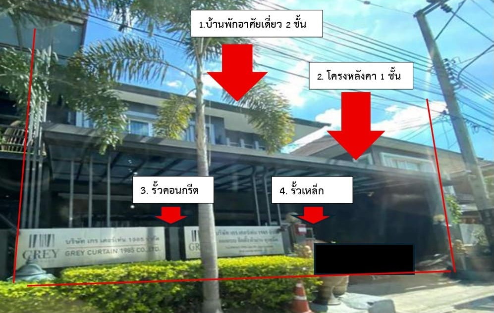 รูปที่ดินพร้อมสิ่งปลูกสร้าง บางเลน บางใหญ่ นนทบุรี